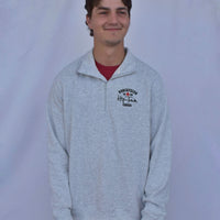 Hip-Town 1/4 Zip Mock Neck