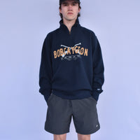 Bobcaygeon Cross Paddles 1/4 Zip Sweater