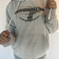 Lower Buckhorn Lake Nantucket Fleece Hoodie