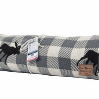 Bobcaygeon Canada Moose Blanket Grey One Size