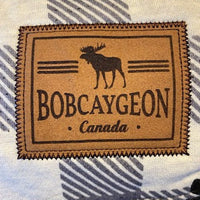 Bobcaygeon Canada Moose Blanket Grey One Size