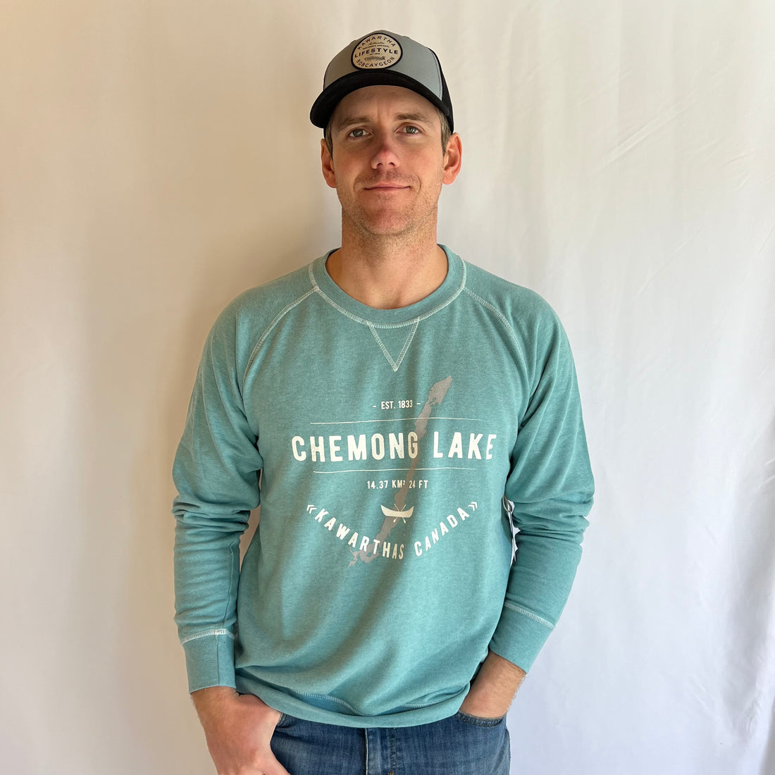 Chemong Lake (Mcrew) Crew Neck Pullover