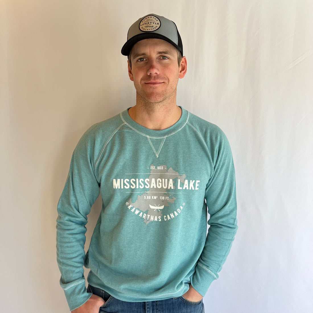 Mississagua Lake (Mcrew) Crew Neck Pullover