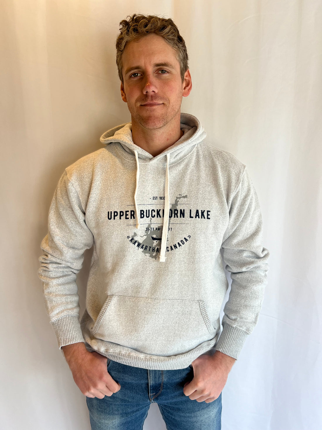 Upper Buckhorn Lake Nantucket Fleece Hoodie