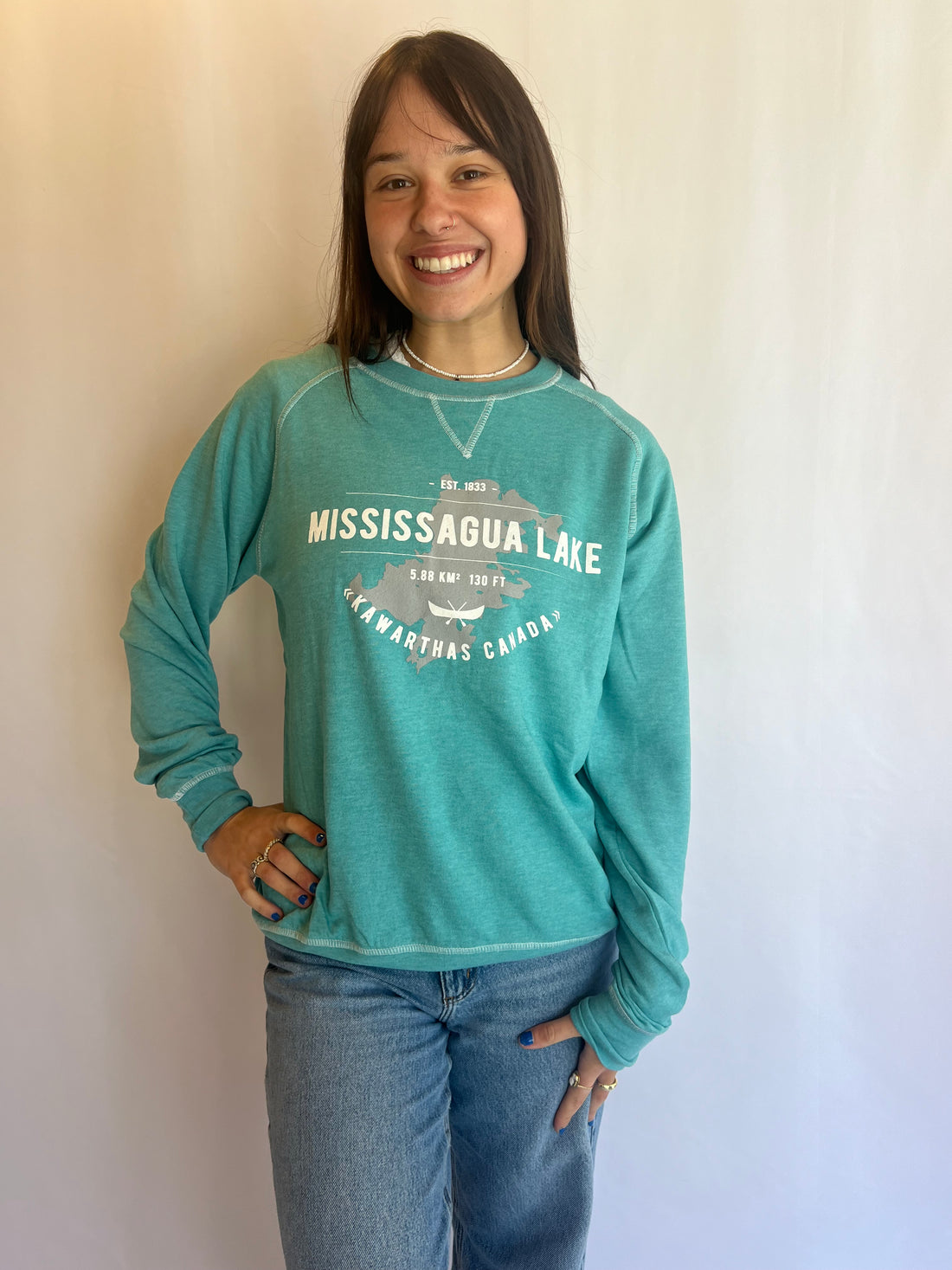Mississagua Lake (Mcrew) Crew Neck Pullover