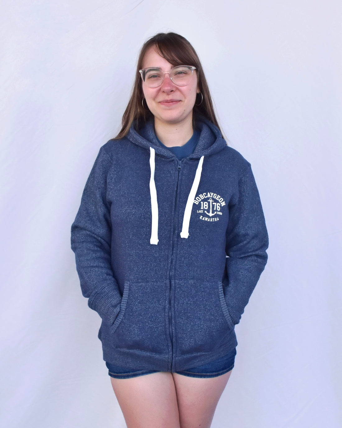 Bobcaygeon Thin Anchor Full Zip Hood