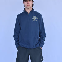Kawartha Lifestyle  Bobcaygeon Boat Logo 1/4 Zip Sweater