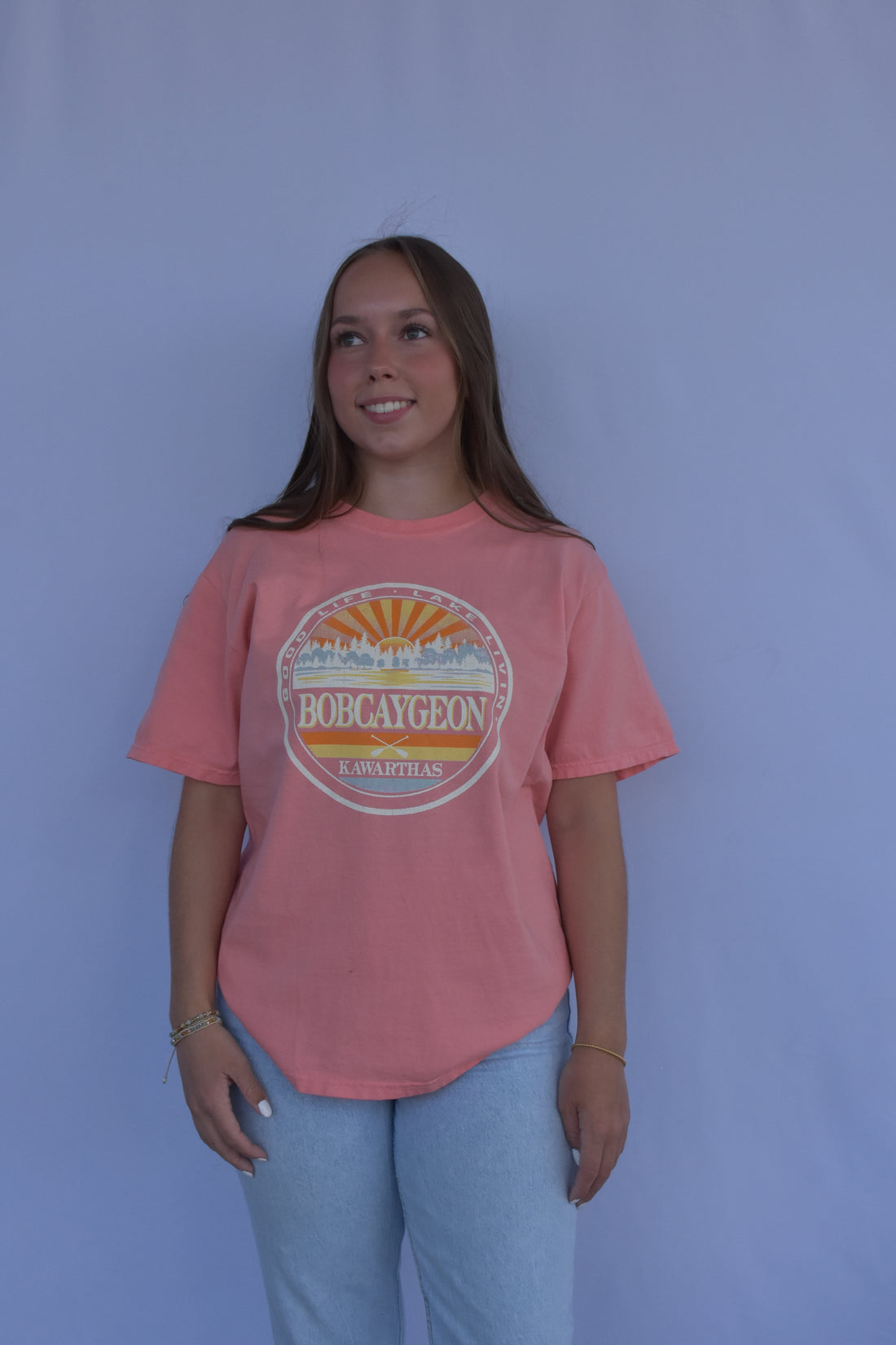 Bobcaygeon Kawarthas Good Life Lake Livin T-Shirt