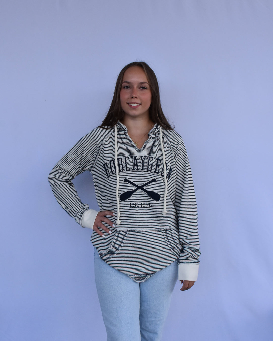 Bobcaygeon Cross Paddles French Terry Hoodie
