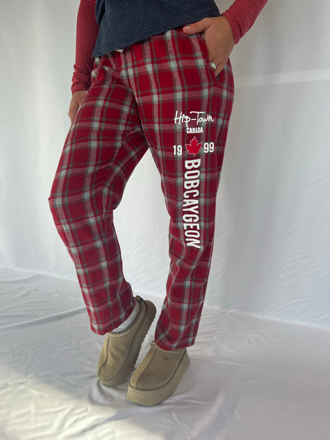Hip-Town Flannel Pant