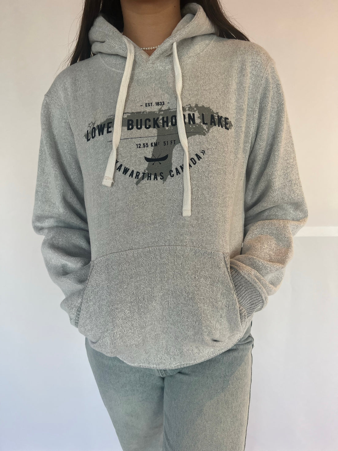 Lower Buckhorn Lake Nantucket Fleece Hoodie