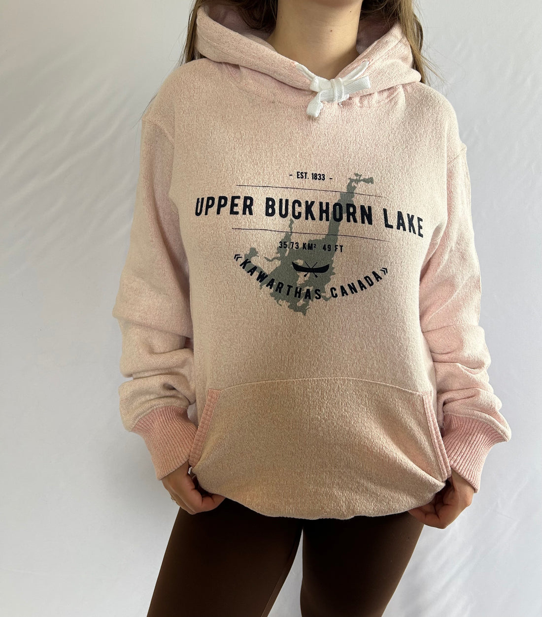 Upper Buckhorn Lake Nantucket Fleece Hoodie
