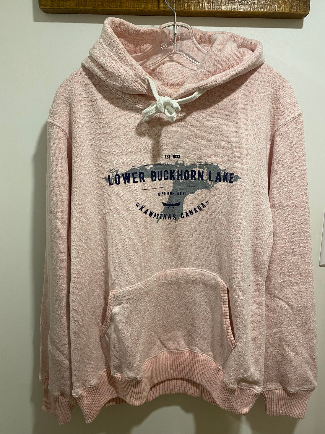 Lower Buckhorn Lake Nantucket Fleece Hoodie