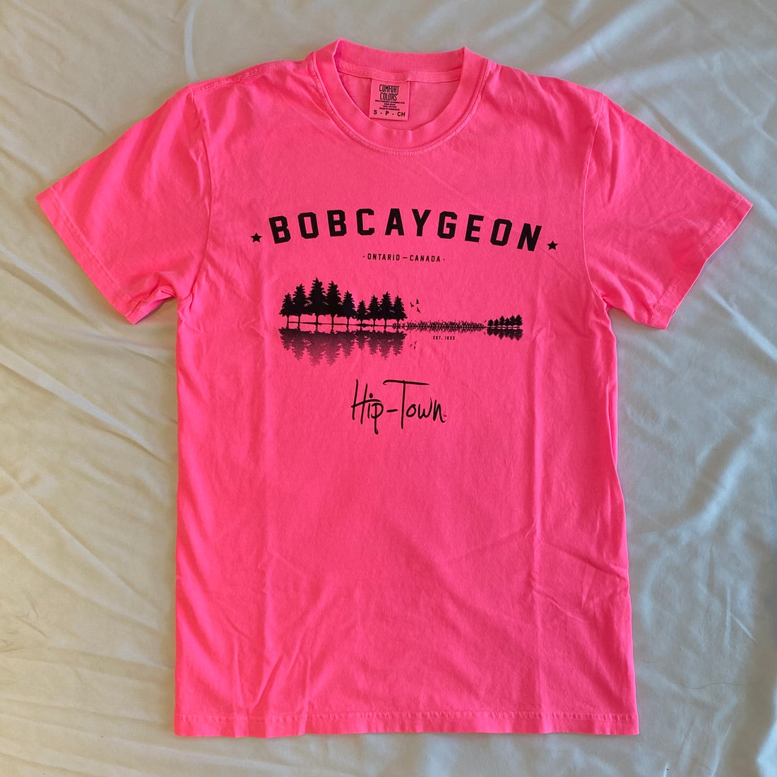 Hip-Town Guitar T-Shirt (Premium Heavyweight)