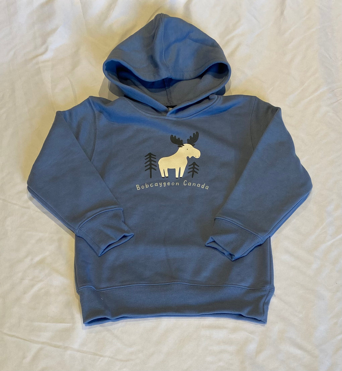 Bobcaygeon Baby Moose Toddler Hoodie