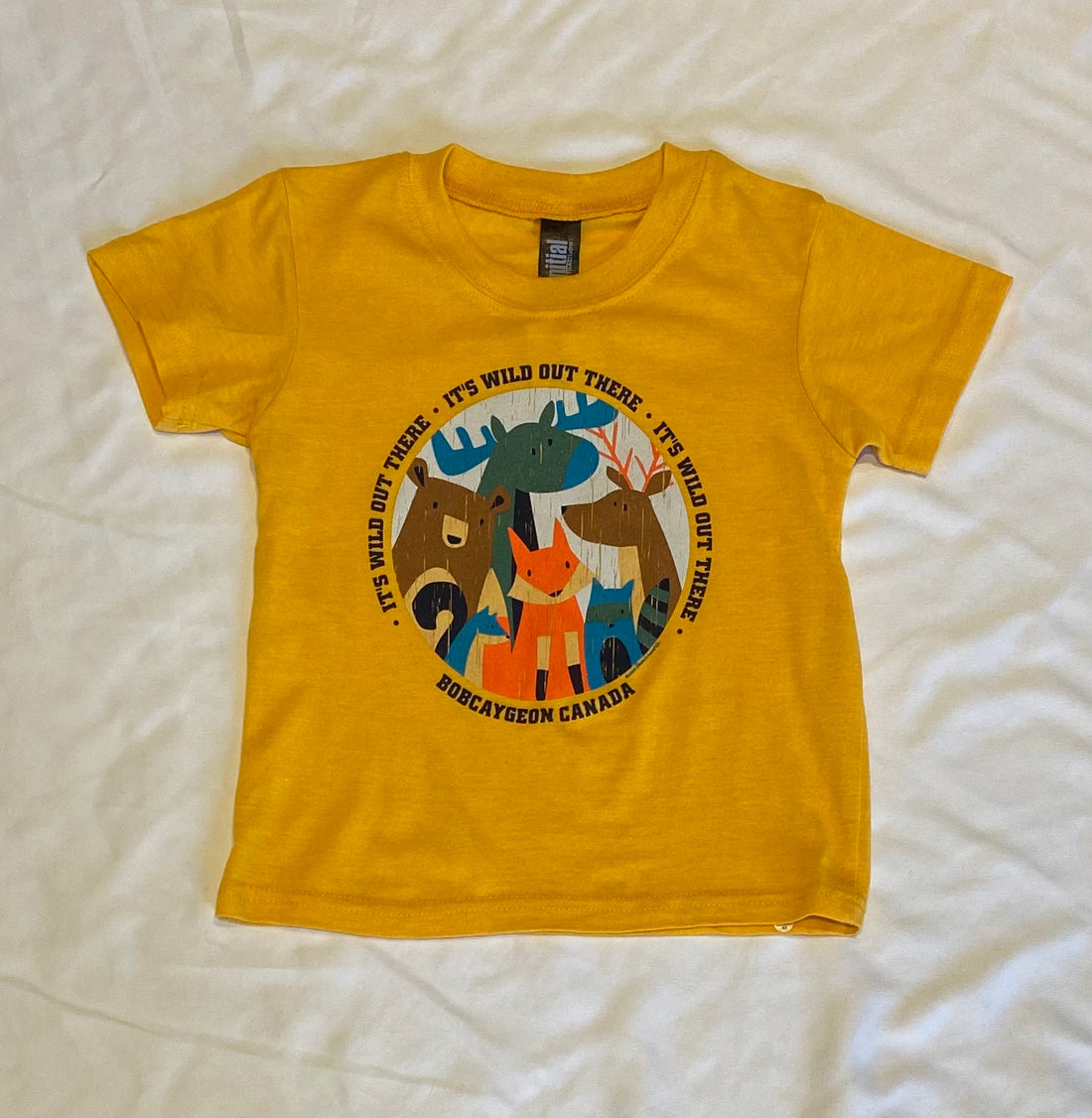 Bobcaygeon It's Wild Out There Toddler T-Shirt
